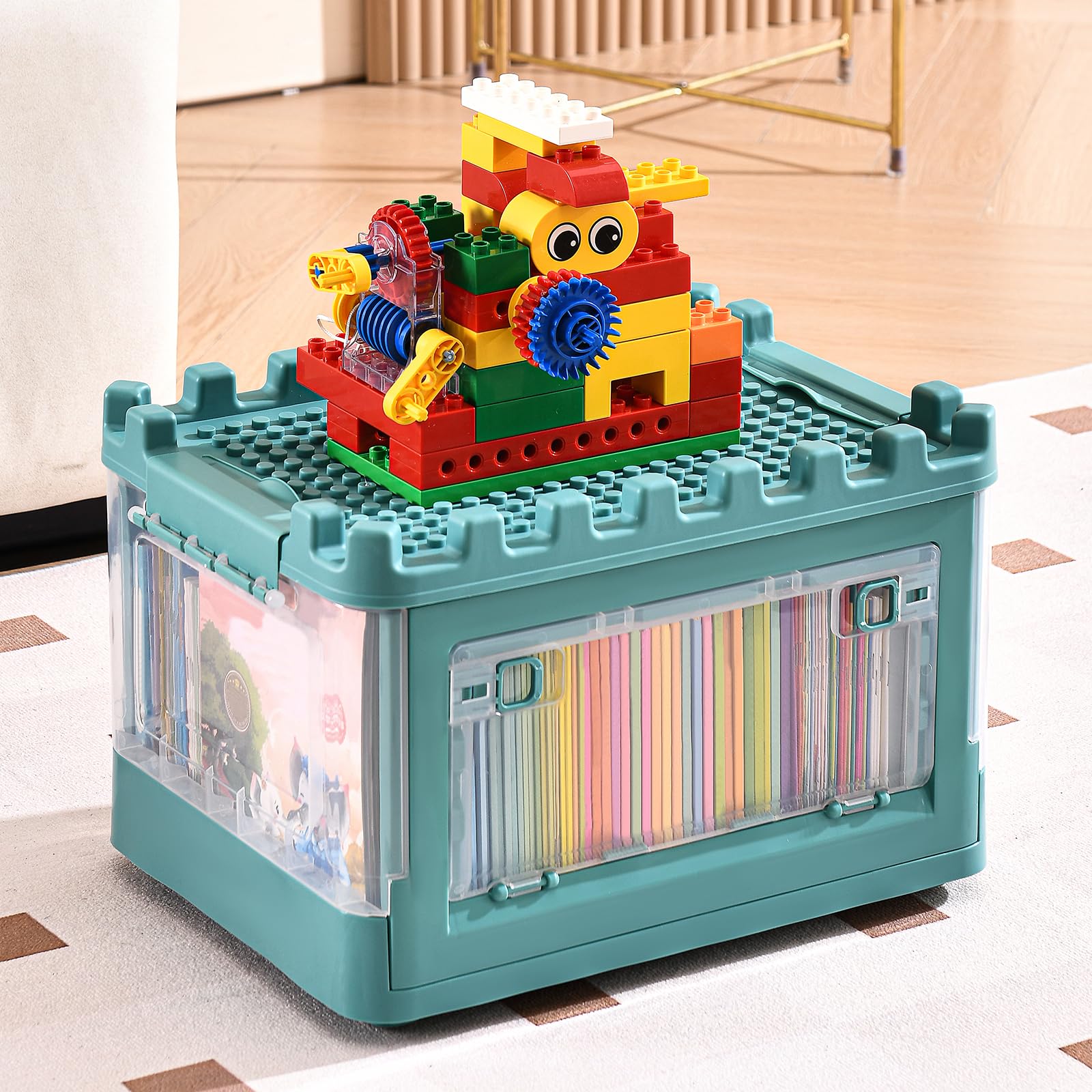 Amazon.com: Lego Duplo Storage Collapsible Storage Box for Lego